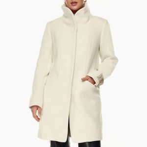 NWOT Aritzia Wilfred Cocoon Wool Cashmere Mid Coat